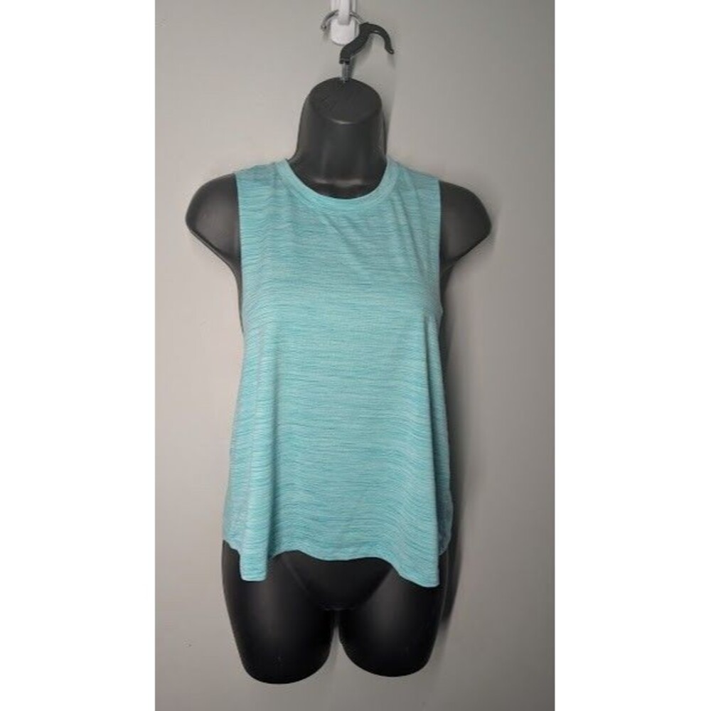 Born Primitive Women's Teal Racerback Active Tank Top Size L